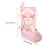 Christmas Stocking Storage Pouch Creative Sequin Christmas Sock for Christmas Tree Window Festival Front Door Party Favor