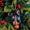 Christmas Bells For Decoration Bow Bells Room Decor For Trees Party Supplies Home Decorations For Porch Window Wall Fireplace
