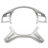 Silver Plastic Steering Wheel Cover Trim for Mercedes C/E/M Class