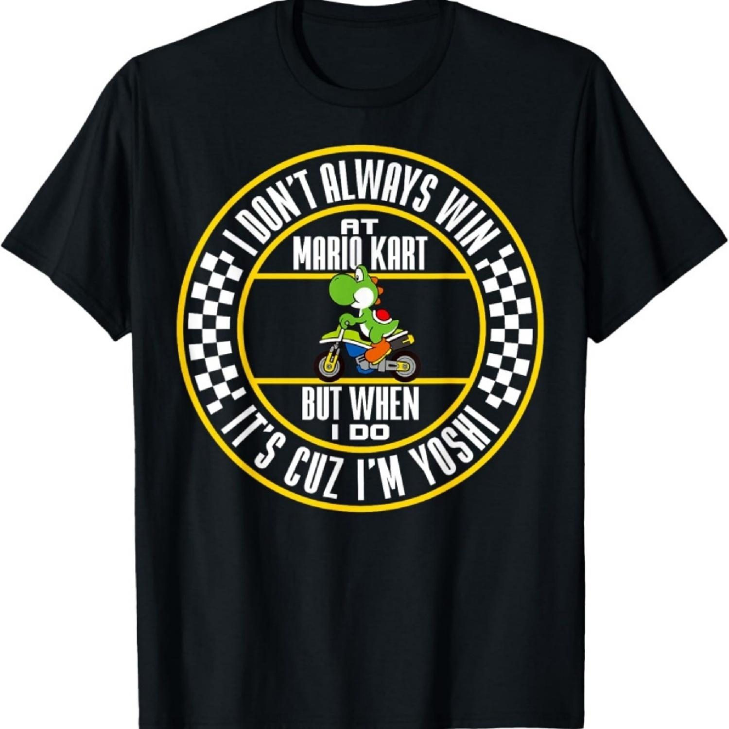 

Nintendo Mario Kart Winning As Yoshi Graphic T-Shirt T-Shirt XXXXXL різнокольоровий