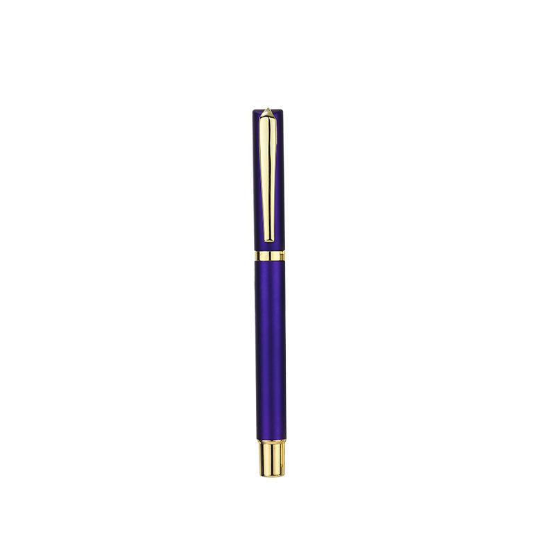 Premium Business Office Stationery Set: Metal Ballpoint Pen with Custom Logo Printing for Events