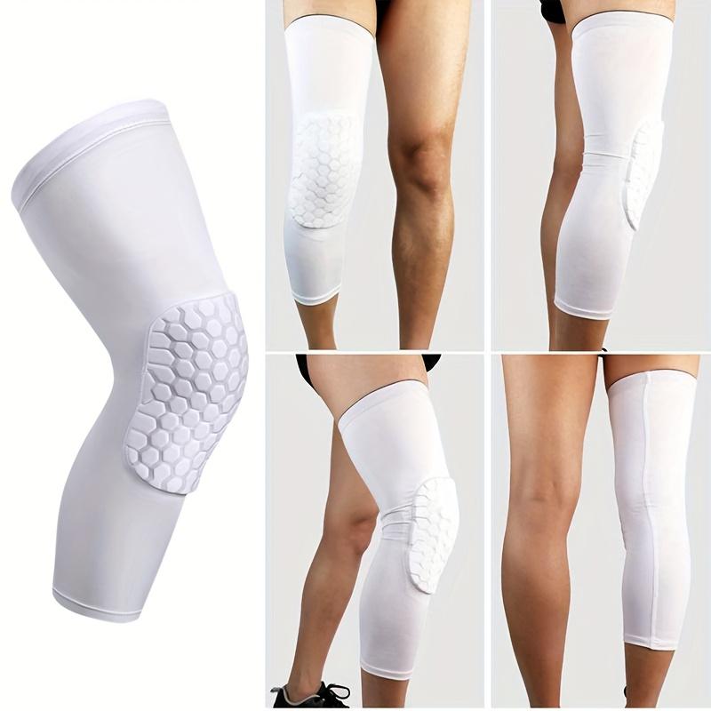2pcs Breathable Knee Compression Sleeves Designed for Sports Like Basketball, Football, Volleyball, And Cycling