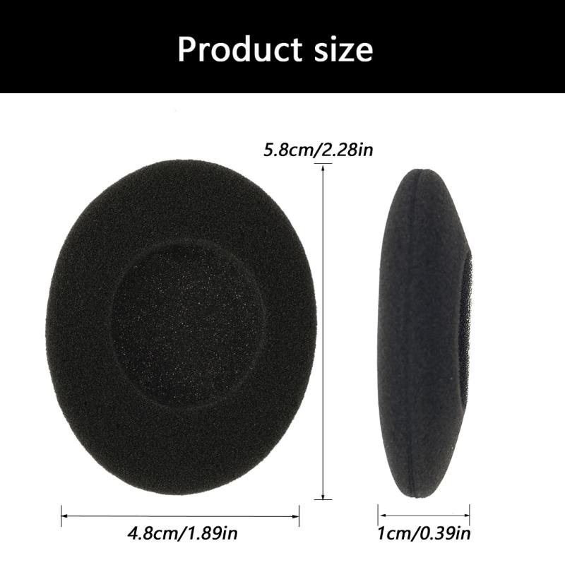 Durability Foam Earpads with Easy Installation and Improved Sound Seal Ear Cushions for MDR24/44/54/64/33/101/5020Headphone