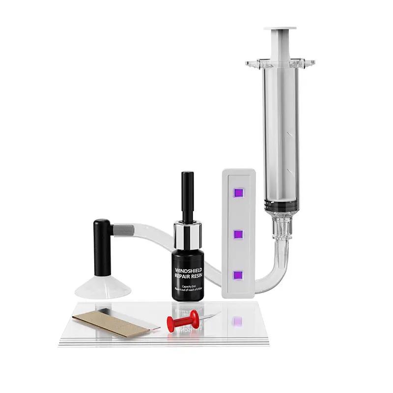 New Car Windshield Cracked Repair Tool Vehicle Casement Fix Glue Glass Curing Glue Auto Glass Scratch Crack Restore Car Tools