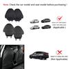 Car Seat Backrest Anti Kick Pad For Tesla Model 3/Y/YL Six Seats 2026 Leather Full Surround Seat Back Anti Scratch Protector Mat