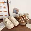 Wasteland wind autumn and winter velvet Velcro 22 new original design niche board shoes student warm cotton shoes