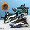 Winter Velvet Warm Snow Boots for Kids, Anti-Slip Wear-Resistant Cotton Shoes, Outdoor Sports Leisure Footwear