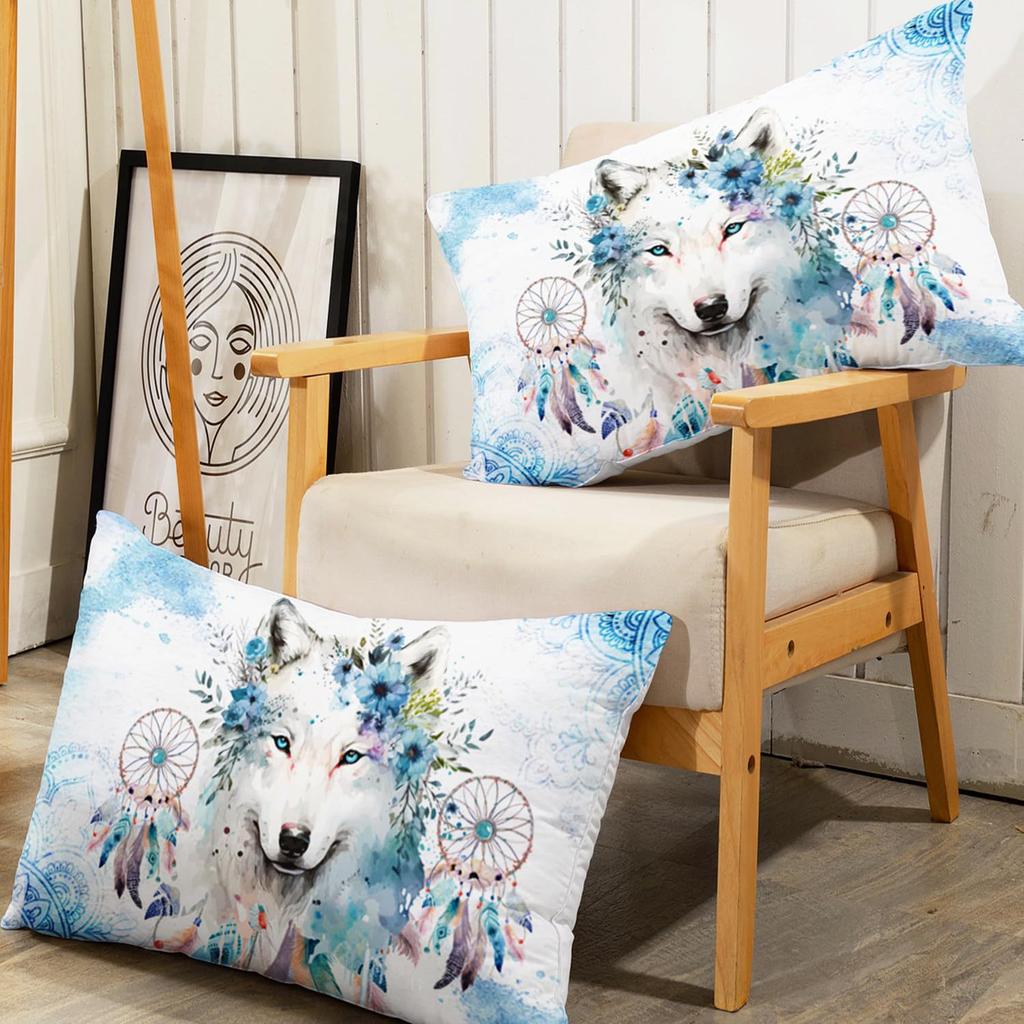 Bohemian Animal Pattern Mattress Three-Piece Digital Printing Bedding Set Adult Children