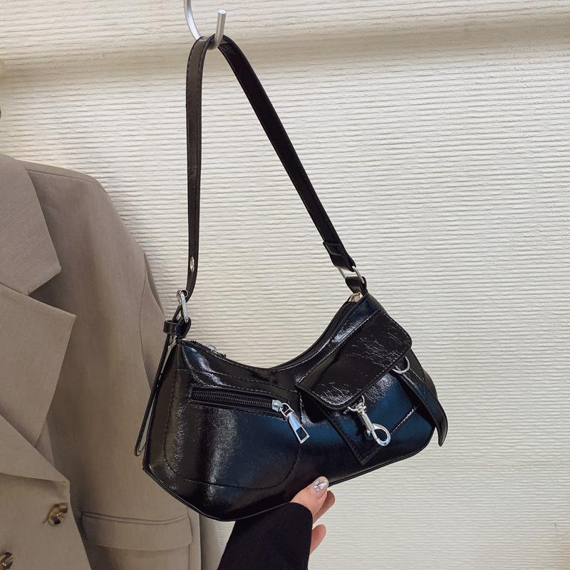 

Винтажная сумка под мышку 2025 года, универсальная, высококлассная, модная, в стиле локомотива, сумка на плечо, сумка-мессенджер