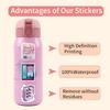 60 New Vending Machine Doodle Stickers Decorative Notebook Suitcase Cartoon Stickers