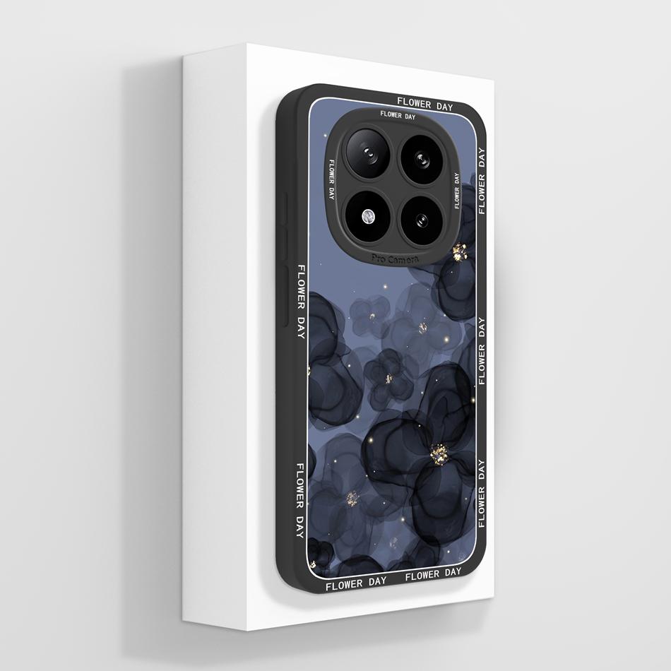 For Poco X7 Pro Case Cute Panda Soft High Quality Liquid Silicone Back Cover For Poco X 7 X7Pro Full Protection Phone Shell