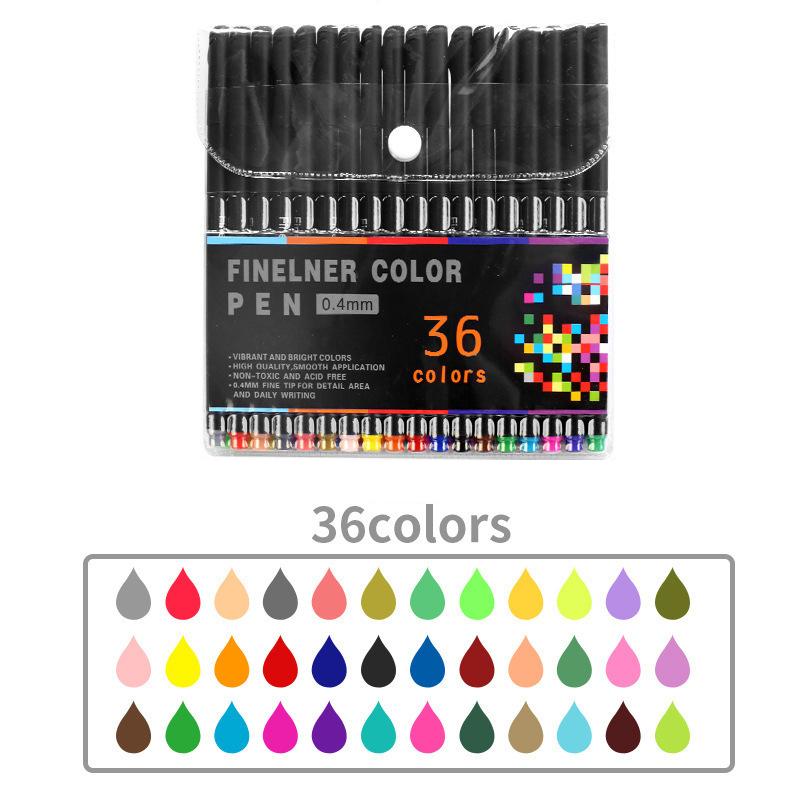 Colored Fine Point Markers Drawing Pens, Journal Planner Pens, Fineliner Pen for Writing Note Taking Calendar Agenda Coloring