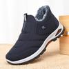 Winter Cotton Shoes Piled Thickened Cotton Shoes New Men's Wear-resistant, Warm and Non-slip Middle-aged Dad Big Cotton Shoes