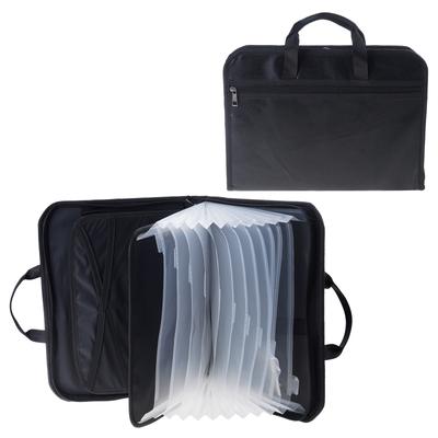 2000℉ Fire Resistant Document Box File Organiser 13 Pocket Expanding File Folder Water Resistant Document Storage Case