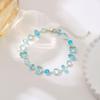 Bracciale da Donna Colore Dopamina con Pietre Preziose - Zircone Arcobaleno di Lusso, Design di Nicchia Versatile.