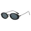 Retro Oval Rivets Sunglasses Women Fashion Luxury Brand Designer Vintage Round Shades UV400 Trending Women Sun Glasses UV400