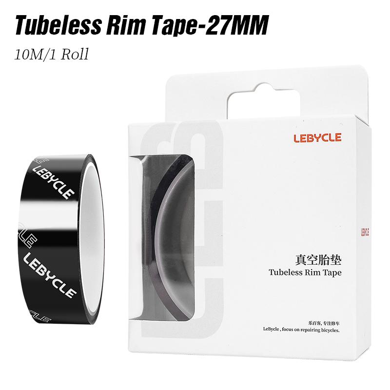 LEBYCLE Bicycle Tubeless Rim Tapes Width 21-36mm*10M Bike Rim Tape Strips For MTB Road Bike Wheel Durable Bicycle Accessories