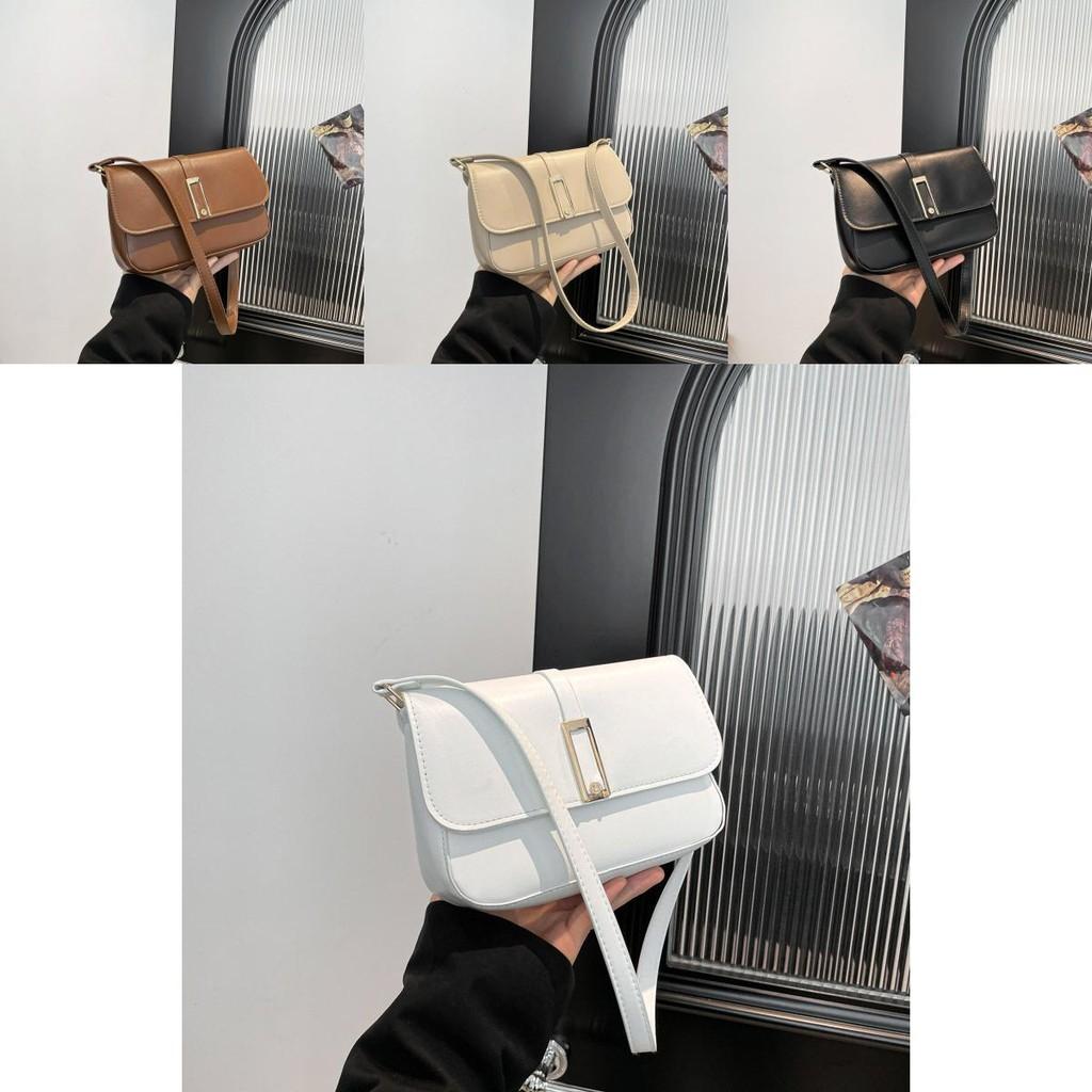 Chic Contemporary Pu Shoulder Bag For Women With Unique French Design And Versatile Colors