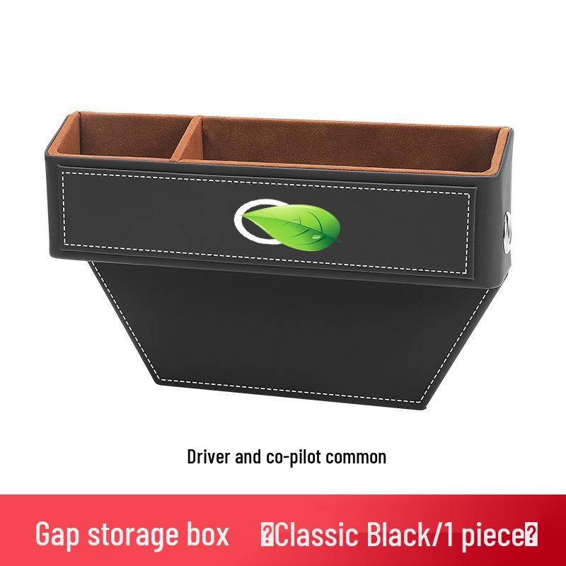 Applicable Car Seat Gap Storage Box Organizer with Tissue Holder for Interiors