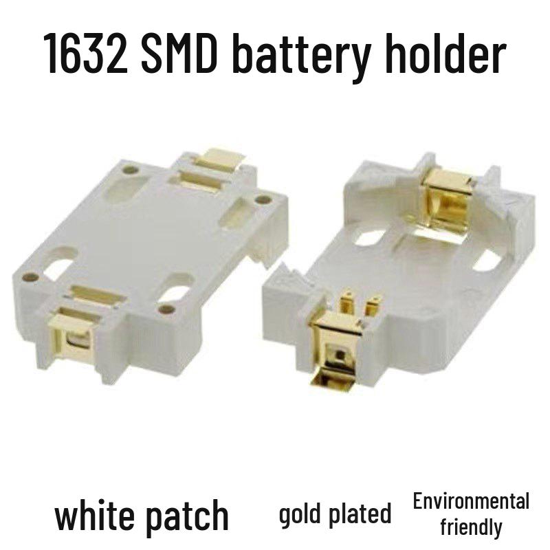 BS-1632 SN SMD SMT CR1632/LIR1632 High-Temp Resistant Battery Holder