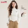 Baleno Women's Slim-Fit Stand Collar Sport Jacket