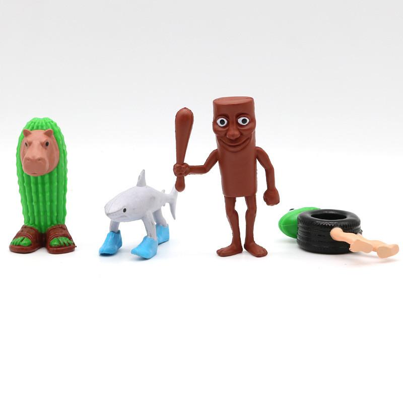 Shark Tungtungtungsahur Series Monkey Animal Doll Model Ornament Desktop