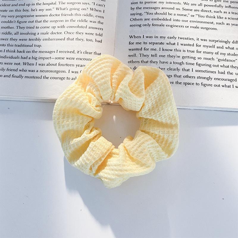 Korean JK College Style Hair Accessories Set: Cute Hair Ring, Headband, Rubber Band, and Large Intestine Hair Rope