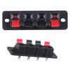 2Pcs 4 Positions Spring Connector Terminal Audio Speaker Terminals Wiring Clip