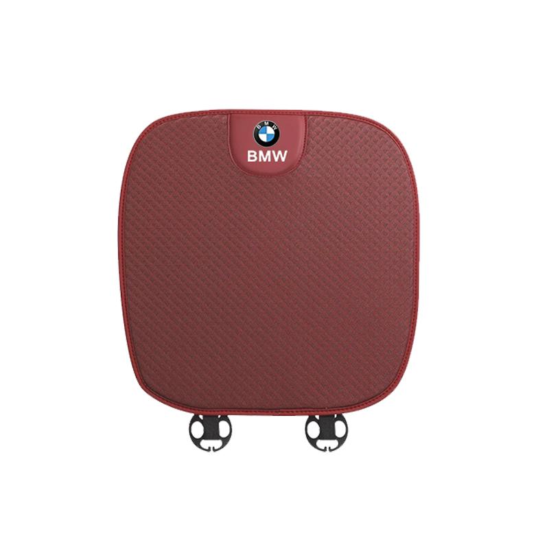 Car Ice Silk Seat Cushion Seat Covers For BMW G20 F30 F10 E90 E46 E60 X3 Backrest Mat Rear Seat Cushion Car Interior Accessory QU3