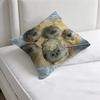 Seal Sea Cute MeMe Square Pillow Case Soft Decorative Throw Pillow Cover for Home Sofa Bed