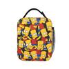 Simpsonsed Cartoon Thermal Insulated Lunch Bag for Travel Portable Food Container Bags Thermal Cooler Lunch Boxes