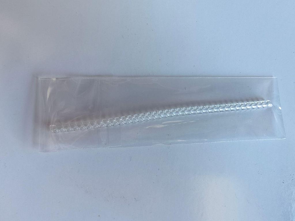 Transparent Adjustable Ring Sizer - Invisible Gold Wire Design