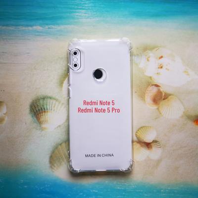 Redmi Note5 Transparente TPU Weichschale mit Sturzschutz