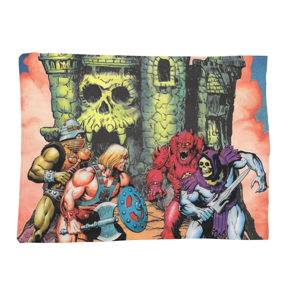 Eternia He-Man And The Masters Of The Universe Blanket Soft Warm Flannel Throw Blanket Plush for Bed Living Room Picnic Travel