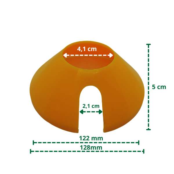 Stożek plastikowy montażownicy (128mm/41mm)