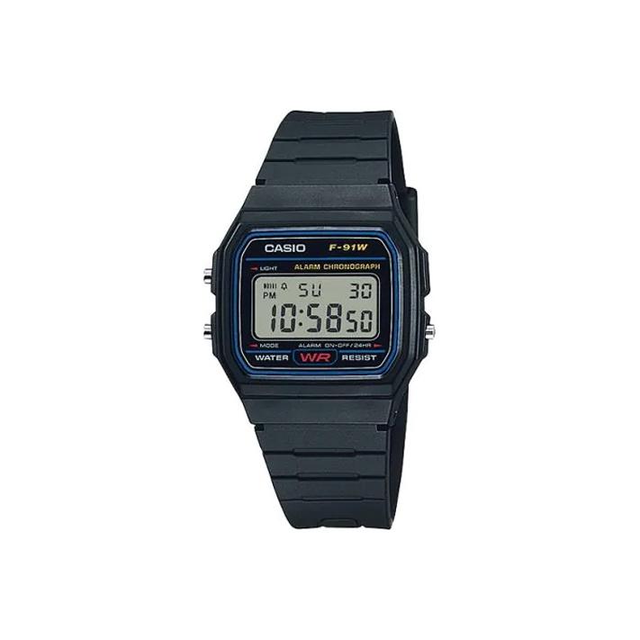 CASIO G Shock F91W1D F-91W-1JH Black Strap