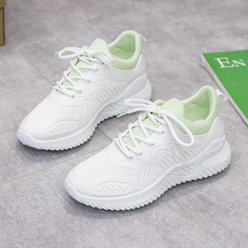 

Korean version thick-soled heightening little white shoes women s new sports shoes women s casual shoes running shoes women s tide A005 40