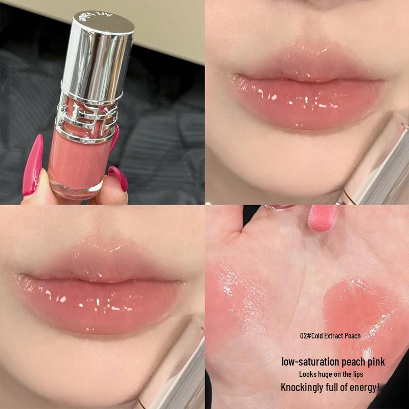 Luciu de buze mov iridescent Pure Desire: Machiaj de Buze Strălucitor, Volumizant în Șase Nuanțe Vibrante