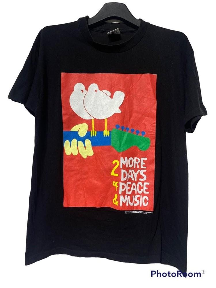 WOODSTOCK 1994 Band T shirt Rare Design Black Unisex T shirt Reprint WA0557 S