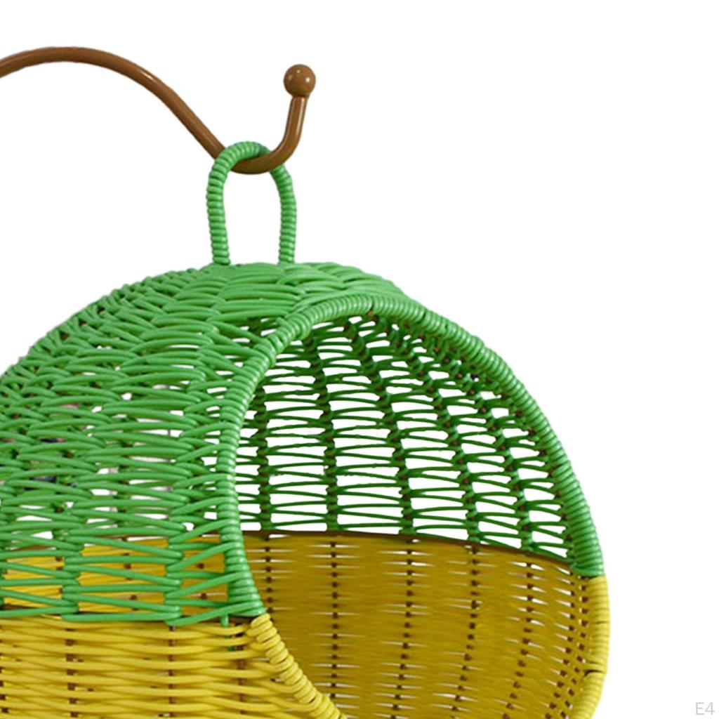 Handgefertigter Obstkorb für die Organisation und Dekoration zu Hause