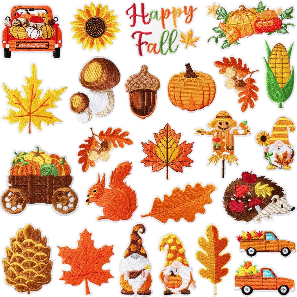 Pastoral Farm Embroidery Cloth Sticker Cute Farming And Animal Husbandry Pattern Clothes Bag Decoration Ironing Chapter Patch Sticker