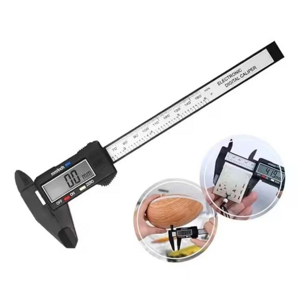 Digital Display Electronic Digital Caliper 0-150mm Digital Ruler Vernier Caliper  Woodworking Tool