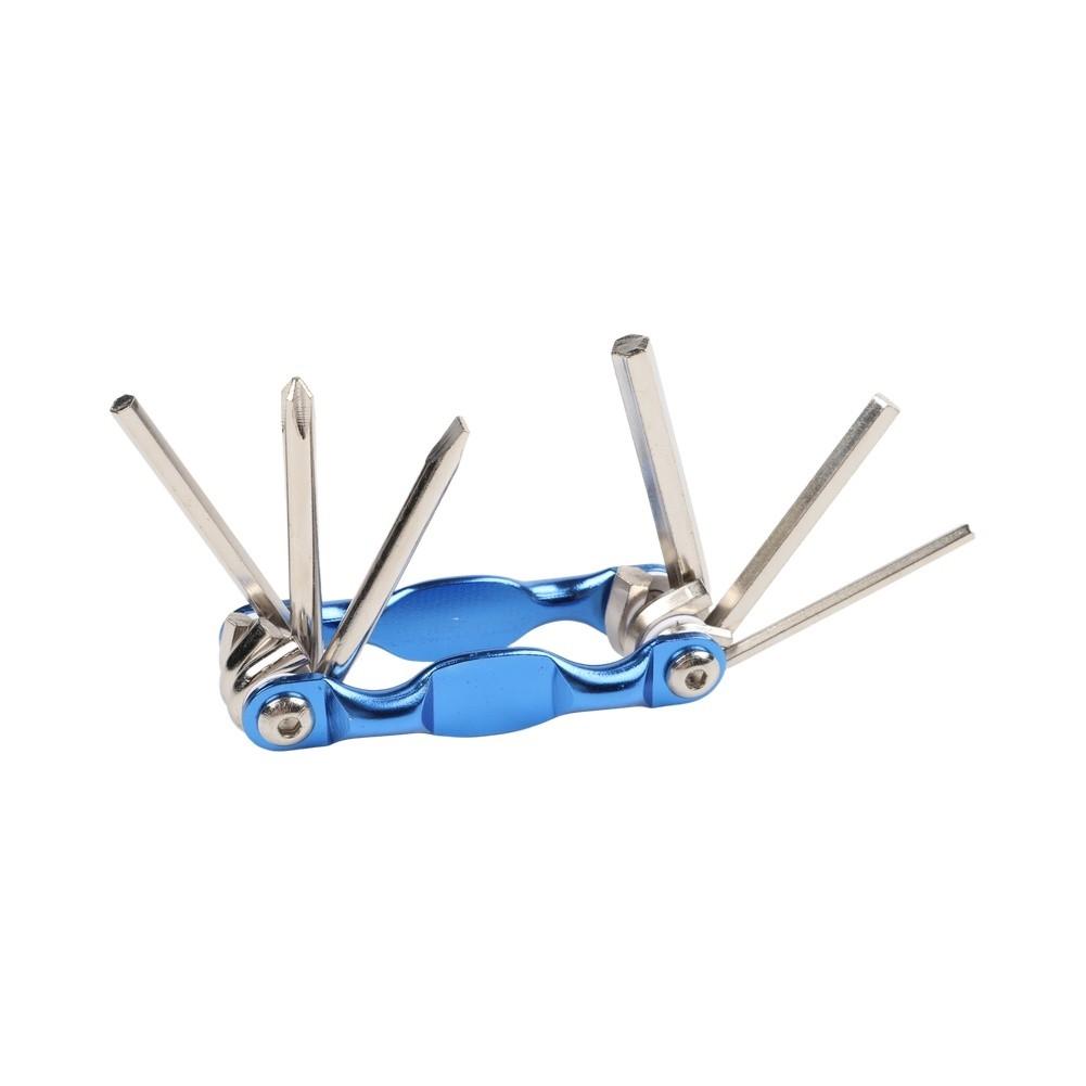 Aluminum Alloy Construction Foldable Hex Wrench Foldable Design