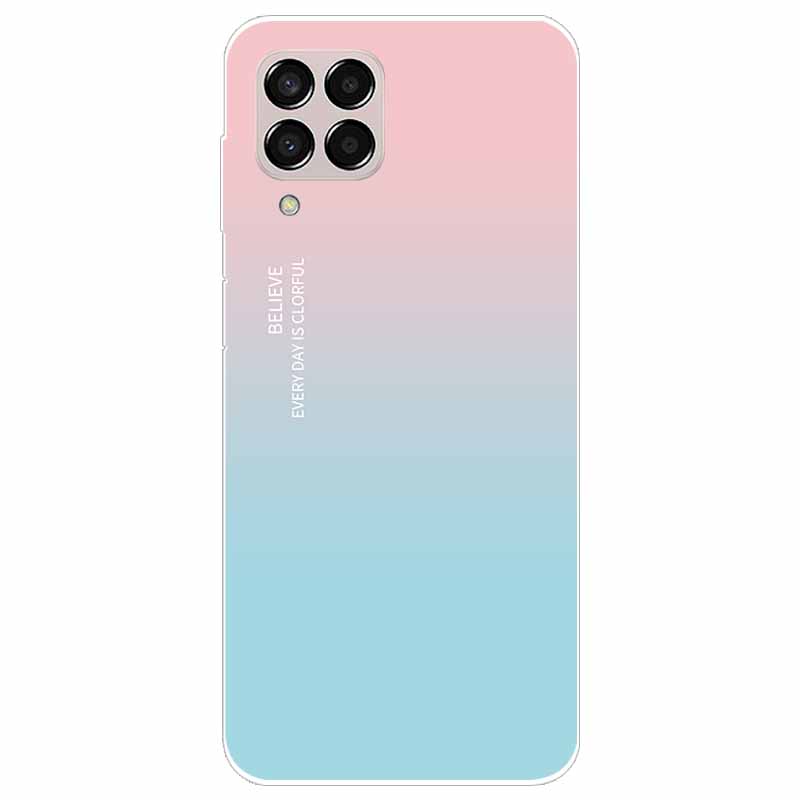 Hülle für Samsung M33 Hülle Marmor Weiches TPU Silikon Handyhüllen für Samsung Galaxy M53 5G Hülle Klarer Bumper M 33 53 Schutz