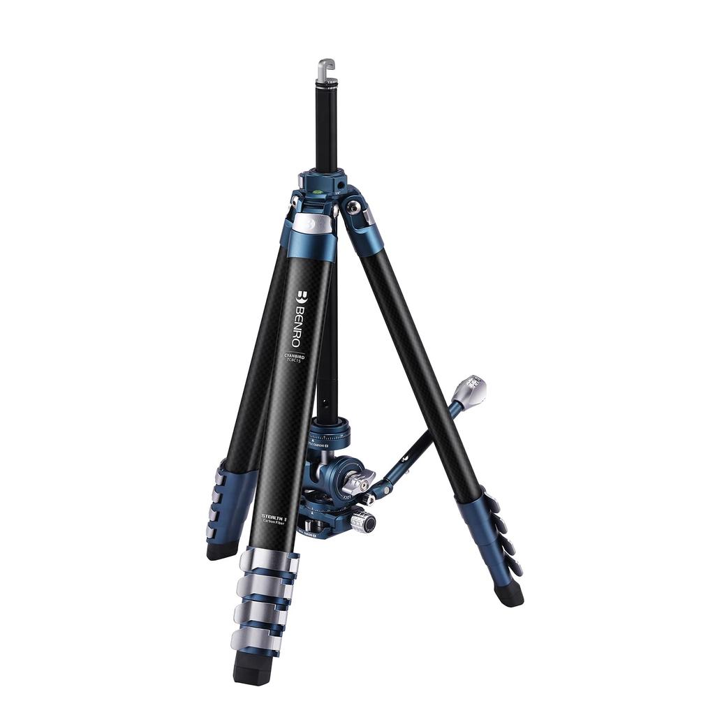 BENRO Cyanbird Carbon Fiber Travel Camera Video Video Ultra with Storage Lever Dedicated Bag for Video and Landscape TCBC15FS20PROC Tripod, Tripod,