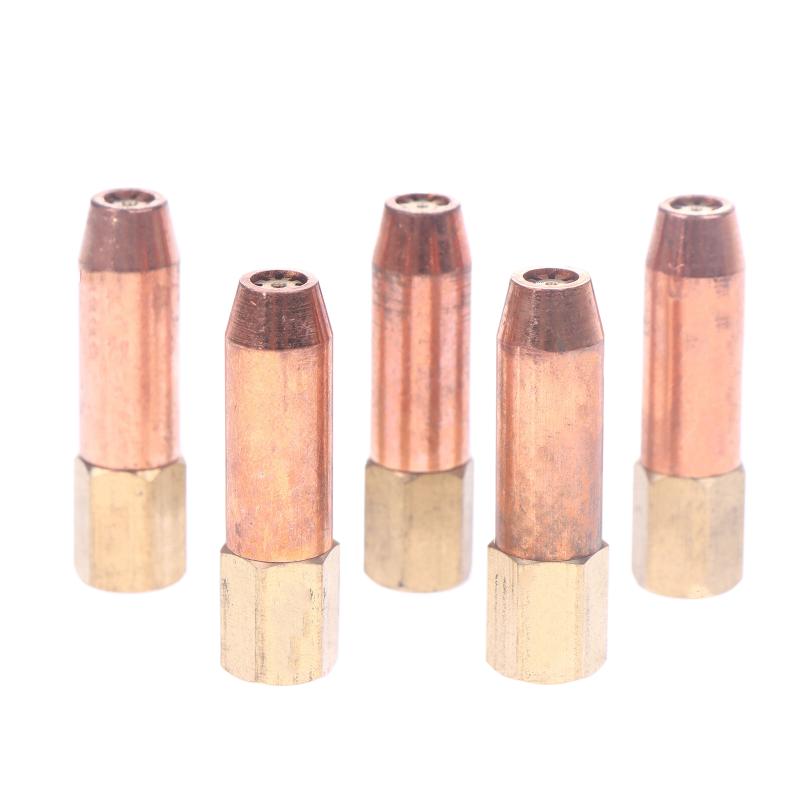 Yh01-2 Gas Brazing Torch Nozzle Welding Accessory Pure Copper Torch Tip 1# 2# 3# 4# 5# Propane Acetylene Oxygen Welding