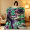 Music F-Freeze C-Corleone Throw High-Density Short Plush Blanket Soft Skin-Friendly for Sofa Nap Air-Conditioned Room