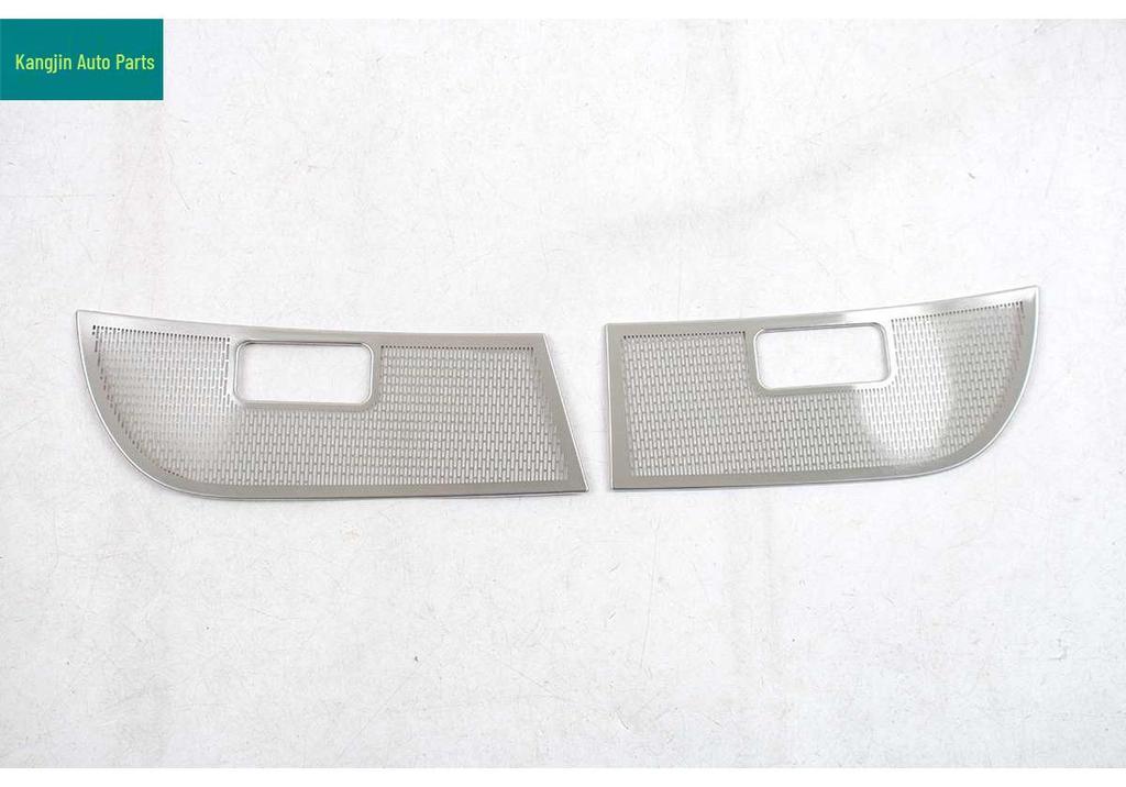 Silver Stainless Steel Center Console Air Vent Cover for BAIC ARCFOX Alpha T1 26 Dustproof Speaker Modification