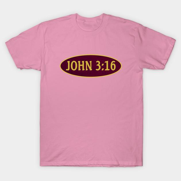 T Shirt Women John 3 16 Purple Oval Harajuku Print Kawaii Tshirt Summer Short Sleeve Female T-Shirt Top Tee