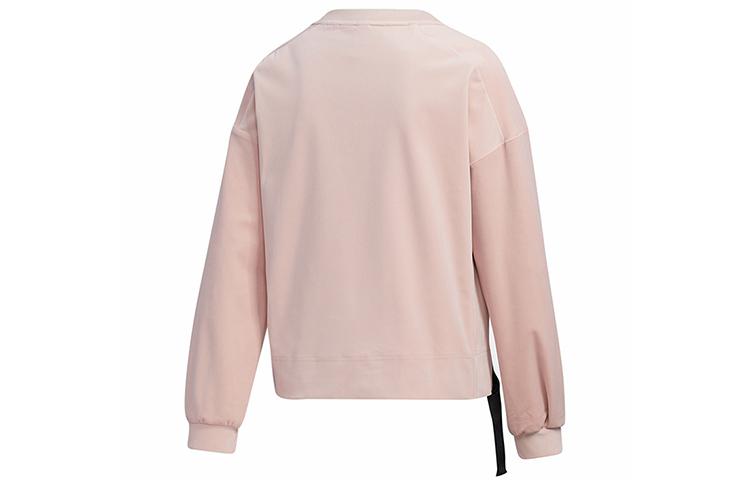 Adidas Sweatshirts Women's Vibrant Pink Crew Neck Moderate Regular GM1462